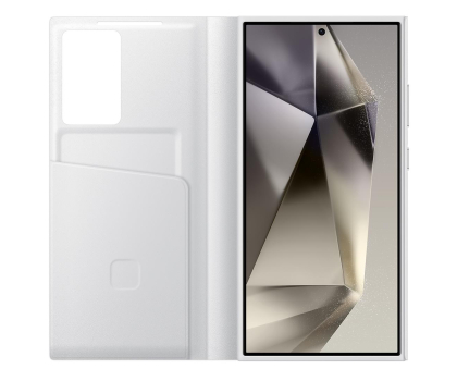 Etui / obudowa na smartfona Samsung Smart View Wallet Case do Galaxy s24 ultra biały